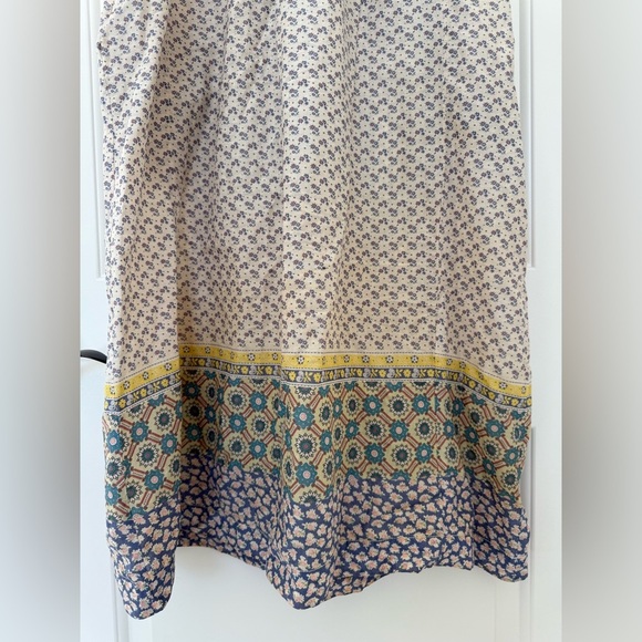 House of Harlow Boho Floral Tassel Midi Dress | Cottagecore Resort Wear Small - Picture 4 of 7